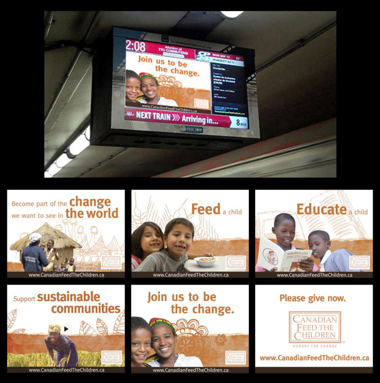 TTC video ad. Canadian Feed The Children