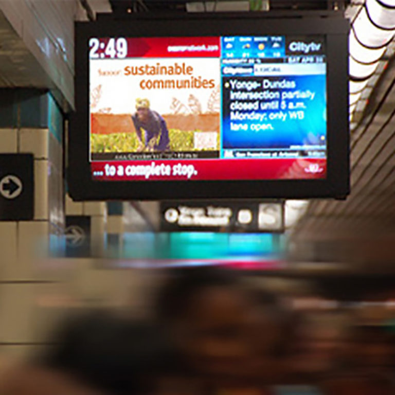 TTC video ad. Canadian Feed The Children