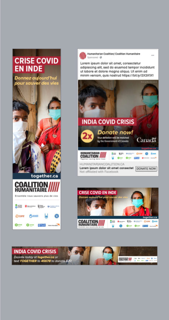 Humanitarian Coalition India COVID campaign